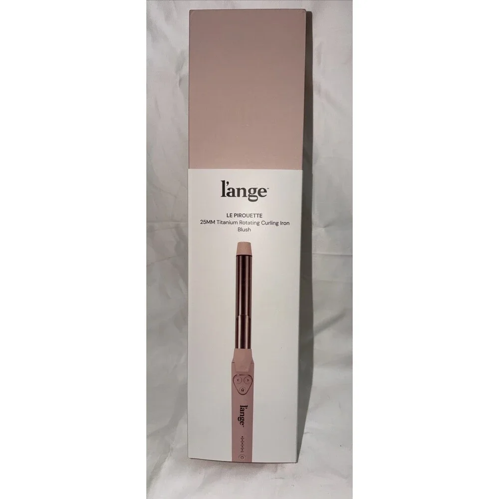 l’ange Blush 25mm 1” Le Pirouette Titanium Rotating Curling Iron
